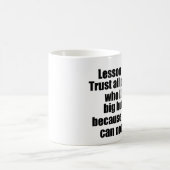 大きいお尻のように、あることができない人々 コーヒーマグカップ (中央)