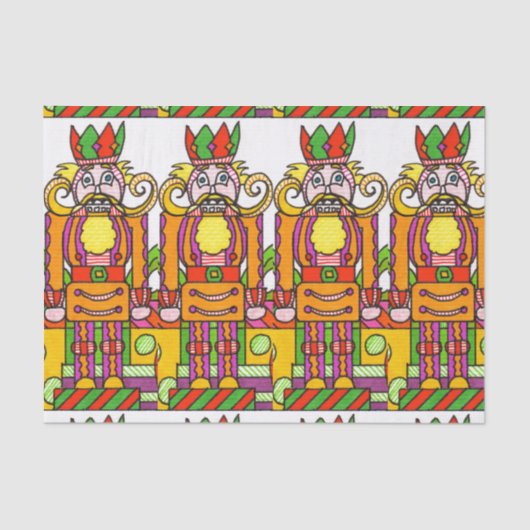 大きいくるみ割りのティッシュペーパー 薄葉紙 (正面)