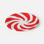 大きいはっか菓子の紙皿 ペーパープレート (アングル)