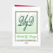 大きいばら色カード(2)を開けて下さい カード (裏面)