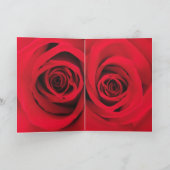 大きいばら色カード(2)を開けて下さい カード (内部)