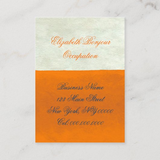 大きいより多くの色の~の名刺 名刺 (裏面)