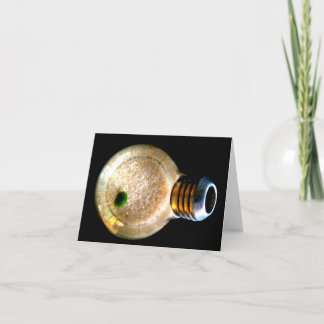 大きいアイディアのメッセージカード カード