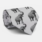 大きいアジアゾウ-インドゾウ ネクタイ (ロール)