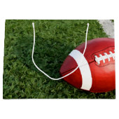 大きいアメリカン・フットボールのギフトバッグ ラージペーパーバッグ (正面)