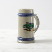 大きいエンジンを搭載するBullittのムスタング ビールジョッキ (正面右)