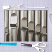 大きいオルガン管のティッシュペーパー 薄葉紙 (クラフト)