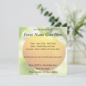 大きいオレンジ家宝のトマト 招待状 (スタンド正面)