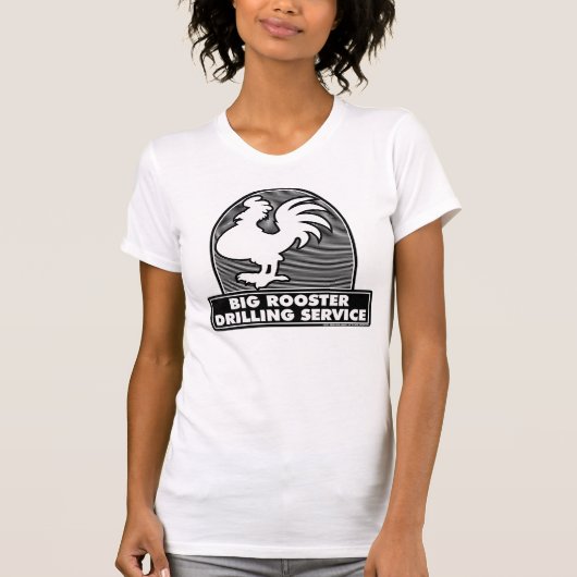 大きいオンドリ鋭いサービス1bワイシャツ tシャツ (正面)