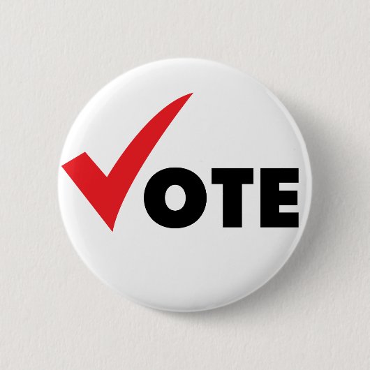 大きいカチカチの投票 缶バッジ (正面)