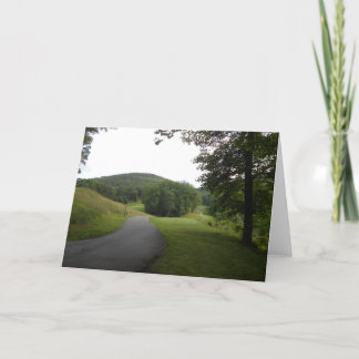 大きいカヌーの挨拶状 カード