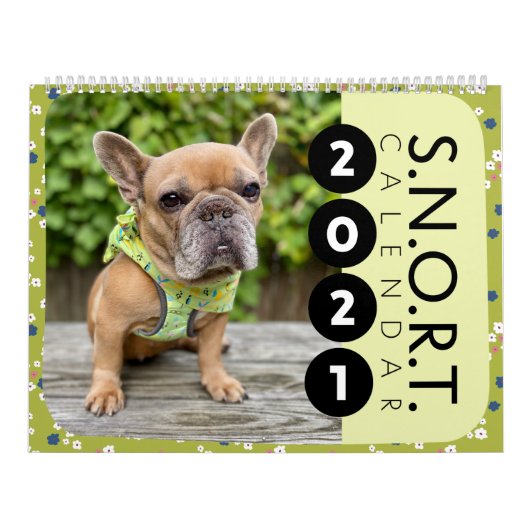 大きいカレンダー（2ページ）、白 カレンダー (カバー)