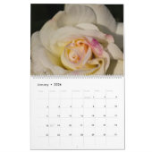 大きいカレンダー（2ページ）、白 カレンダー (1月 2026)