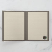 大きいカード | (犬)スタッフォードブルテリア誕生日 カード (内部)