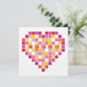 大きいキューピッドピクセルハート シーズンカード (スタンド正面)