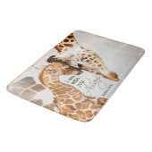 大きいキリンのバス・マット バスマット (アングル)