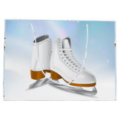 大きいギフトバッグはアイススケートします ラージペーパーバッグ (裏面)