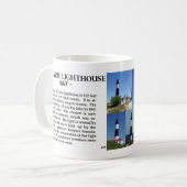 大きいクロテンの灯台歴史のマグ コーヒーマグカップ (正面左)