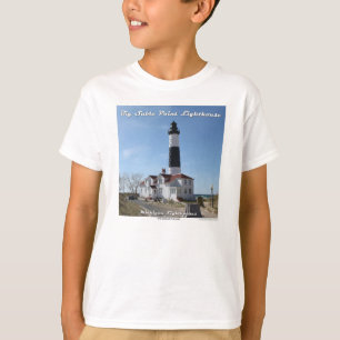大きいクロテンポイント灯台 Tシャツ