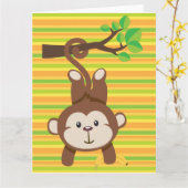 大きいグリーティングカード カード (黄色い花)