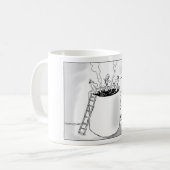 大きいコーヒー コーヒーマグカップ (正面左)