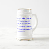 大きいコーヒー・マグ ビールジョッキ (正面右)