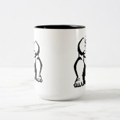 大きいゴリラ ツートーンマグカップ (中央)