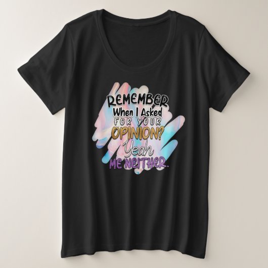大きいサイズ レディース 基本的Tシャツ プラスサイズTシャツ (デザイン正面)
