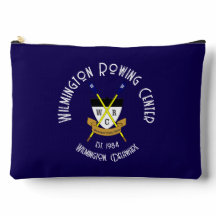 大きいジップパウチブルー