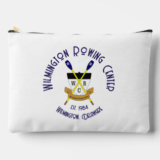 大きいジップパウチ（白） アクセサリーポーチ