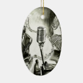 大きいジャズ セラミックオーナメント (右)