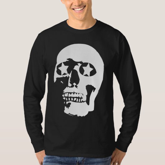 大きいスカルDrk Tシャツ (正面)