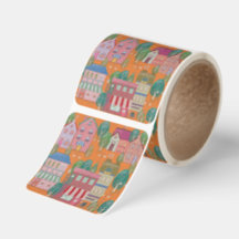 大きいスクエアステッカー - インスピレーション・アートデザイン