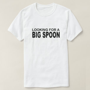 大きいスプーンを捜すこと Tシャツ