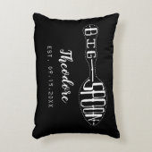 大きいスプーン少しスプーン記念日の結婚式のカップル アクセントクッション (正面(垂直))