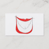 大きいスマイルのプロフィールカード 名刺 (裏面)