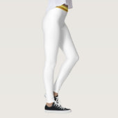 大きいスマイルのマンガのキャラクタの卵焼き レギンス (右)