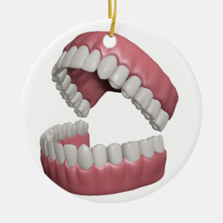 大きいスマイルの歯 セラミックオーナメント