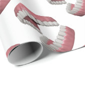 大きいスマイルの歯 ラッピングペーパー (ロールコーナー)