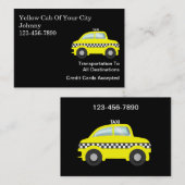 大きいタクシーの名刺 名刺 (正面/裏面)
