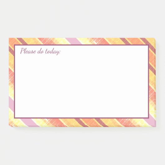 大きいタスクを今日投稿する ポストイット (正面)