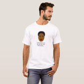 大きいチョップのTシャツ、チョコレート Tシャツ (正面フル)