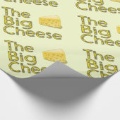 大きいチーズ ラッピングペーパー (角)