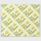 大きいチーズ ラッピングペーパー (フラット)