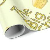 大きいチーズ ラッピングペーパー (ロールコーナー)