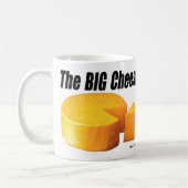 大きいチーズ、大きいチーズ コーヒーマグカップ (左)