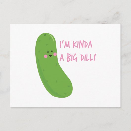 大きいディル ポストカード (正面)
