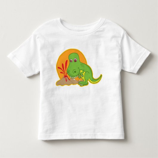 大きいディーノ トドラーTシャツ (正面)