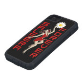 大きいデイジーとの永久にSALSERA T.Xtreme iPhone5の場合 Case-Mate iPhoneケース (下部)