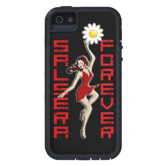 大きいデイジーとの永久にSALSERA T.Xtreme iPhone5の場合 Case-Mate iPhoneケース (裏面)